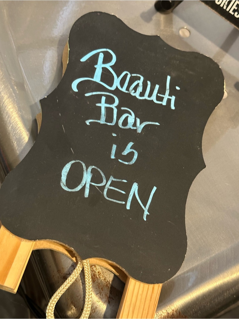 Tabletop A-Frame Sign
